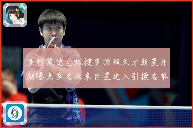 多特蒙德全球搜罗顶级天才新星计划曝光多名未来巨星进入引援名单数据研判